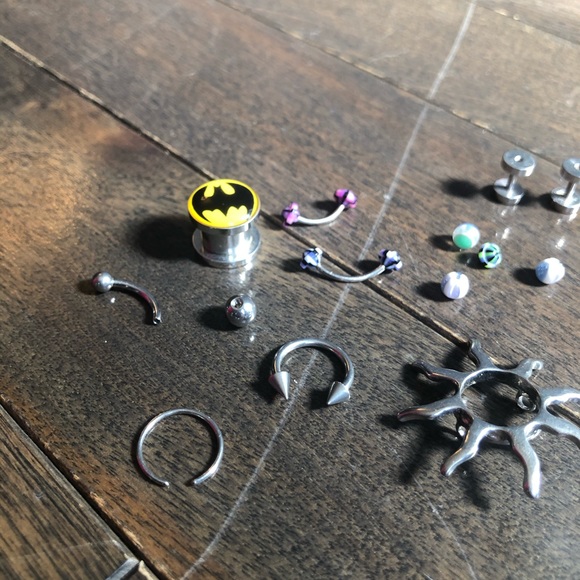 Jewelry Fwp Assorted Piercing Jewelry Nipple Ear Gauges Poshmark